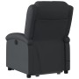 Sillón de masaje elevable eléctrico cuero auténtico negro by , Armchairs - Ref: Foro24-3204274, Price: 420,43 €, Discount: %