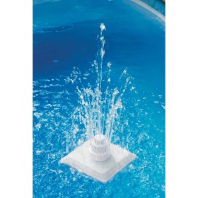 Fuente griega para piscina 13 piezas blanca