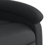 Sillón de masaje elevable eléctrico cuero auténtico negro by , Armchairs - Ref: Foro24-3204274, Price: 420,43 €, Discount: %