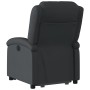 Sillón reclinable elevable cuero auténtico negro de , Sillones - Ref: Foro24-3204262, Precio: 401,45 €, Descuento: %