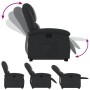 Sillón reclinable elevable cuero auténtico negro de , Sillones - Ref: Foro24-3204262, Precio: 401,45 €, Descuento: %
