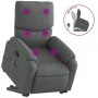 Silla de masaje reclinable de pie de tela gris oscuro by , Armchairs - Ref: Foro24-3204837, Price: 285,80 €, Discount: %