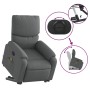 Silla de masaje reclinable de pie de tela gris oscuro de , Sillones - Ref: Foro24-3204837, Precio: 283,67 €, Descuento: %