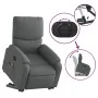 Silla de masaje reclinable de pie de tela gris oscuro by , Armchairs - Ref: Foro24-3204837, Price: 285,80 €, Discount: %