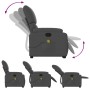 Silla de masaje reclinable de pie de tela gris oscuro de , Sillones - Ref: Foro24-3204837, Precio: 283,67 €, Descuento: %