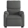 Silla de masaje reclinable de pie de tela gris oscuro by , Armchairs - Ref: Foro24-3204837, Price: 285,80 €, Discount: %