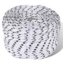Cuerda trenzada poliéster 12 mm 250 mm blanco de vidaXL, Sogas y cuerdas metálicas - Ref: Foro24-143794, Precio: 181,31 €, De...