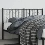Cabecero de metal negro 140 cm de , Cabeceros y pies de cama - Ref: Foro24-374470, Precio: 33,07 €, Descuento: %