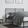 Cabecero de metal negro 140 cm de , Cabeceros y pies de cama - Ref: Foro24-374470, Precio: 33,07 €, Descuento: %