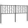 Cabecero de metal negro 160 cm de , Cabeceros y pies de cama - Ref: Foro24-374472, Precio: 33,73 €, Descuento: %