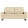 Sofá de 2 plazas de tela color crema 120 cm by , Sofas - Ref: Foro24-359385, Price: 252,45 €, Discount: %