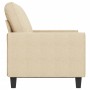 Zweisitziges cremefarbenes Stoffsofa, 120 cm. von , Sofas - Ref: Foro24-359385, Preis: 256,52 €, Rabatt: %