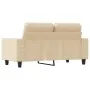 Sofá de 2 plazas de tela color crema 120 cm by , Sofas - Ref: Foro24-359385, Price: 252,45 €, Discount: %