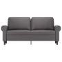 Zweiplätziges Kunstledersofa in Grau, 140 cm. von , Sofas - Ref: Foro24-359506, Preis: 229,71 €, Rabatt: %