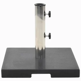 Schwarzer quadratischer Sonnenschirmständer aus Granit, 20 kg von vidaXL, Schirmständer - Ref: Foro24-45066, Preis: 65,88 €, ...