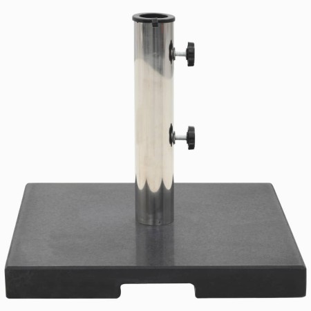 Schwarzer quadratischer Sonnenschirmständer aus Granit, 20 kg von vidaXL, Schirmständer - Ref: Foro24-45066, Preis: 71,72 €, ...
