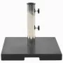 Black square granite parasol base 20 kg by vidaXL, Umbrella bases - Ref: Foro24-45066, Price: 65,88 €, Discount: %
