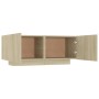 Mesita de noche madera de ingeniería roble Sonoma 100x35x40 cm de vidaXL, Mesitas de noche - Ref: Foro24-3082768, Precio: 52,...