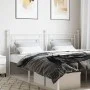 Kopfteil aus weißem Metall, 180 cm von , Kopf- und Fußteile - Ref: Foro24-374424, Preis: 37,51 €, Rabatt: %