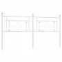 Cabecero de metal blanco 180 cm de , Cabeceros y pies de cama - Ref: Foro24-374424, Precio: 37,51 €, Descuento: %