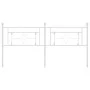Cabecero de metal blanco 180 cm de , Cabeceros y pies de cama - Ref: Foro24-374424, Precio: 37,51 €, Descuento: %