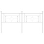 White metal headboard 180 cm by , Headboards and footboards - Ref: Foro24-374424, Price: 38,01 €, Discount: %