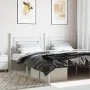 White metal headboard 200 cm by , Headboards and footboards - Ref: Foro24-374426, Price: 41,44 €, Discount: %