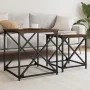 Mesas de centro apilables 2 pzas madera ingeniería roble marrón by , Coffee table - Ref: Foro24-838947, Price: 40,16 €, Disco...