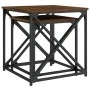 Mesas de centro apilables 2 pzas madera ingeniería roble marrón by , Coffee table - Ref: Foro24-838947, Price: 40,16 €, Disco...
