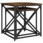 Mesas de centro apilables 2 pzas madera ingeniería roble humo by , Coffee table - Ref: Foro24-838945, Price: 38,61 €, Discoun...