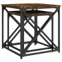 Mesas de centro apilables 2 pzas madera ingeniería roble humo by , Coffee table - Ref: Foro24-838945, Price: 43,31 €, Discoun...