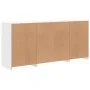 Aparador con luces LED blanco 142,5x37x67 cm by , Sideboards - Ref: Foro24-3209086, Price: 181,10 €, Discount: %
