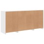 Sideboard mit LED-Lichtern weiß 142,5x37x67 cm von , Sideboards - Ref: Foro24-3209086, Preis: 185,18 €, Rabatt: %