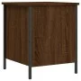 Banco de almacenaje madera ingeniería roble marrón 40x42,5x50cm by , Benches for halls and storage - Ref: Foro24-839012, Pric...