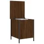 Banco de almacenaje madera ingeniería roble marrón 40x42,5x50cm by , Benches for halls and storage - Ref: Foro24-839012, Pric...