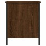 Banco de almacenaje madera ingeniería roble marrón 40x42,5x50cm by , Benches for halls and storage - Ref: Foro24-839012, Pric...