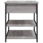 Bank Schuhmacher aus grauem Sonoma-Ingenieurholz 70x42,5x50 cm. von , Bänke für Hallen und Lager - Ref: Foro24-839031, Preis:...