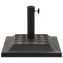 Square polyresin parasol base 12 kg bronze by vidaXL, Umbrella bases - Ref: Foro24-45207, Price: 54,09 €, Discount: %
