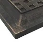 Quadratischer Sonnenschirmständer aus Polyresin, 12 kg, Bronze von vidaXL, Schirmständer - Ref: Foro24-45207, Preis: 54,12 €,...