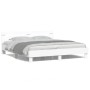 Bed frame with headboard and white LED lights 180x200 cm by , Beds and slatted bases - Ref: Foro24-3207525, Price: 144,06 €, ...