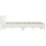 Bed frame with headboard and white LED lights 180x200 cm by , Beds and slatted bases - Ref: Foro24-3207525, Price: 143,01 €, ...