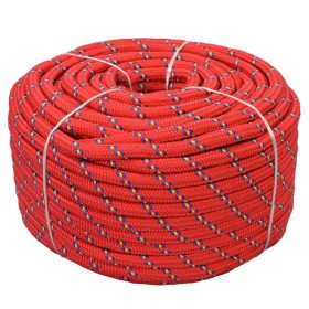 Polypropylen-Marineseil 18 mm 50 m rot von vidaXL, Seile und Metallschnüre - Ref: Foro24-143823, Preis: 53,49 €, Rabatt: %