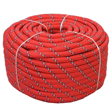 Polypropylene marine rope 18 mm 50 m red by vidaXL, Ropes and metal cords - Ref: Foro24-143823, Price: 55,47 €, Discount: %