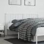 White metal headboard 160 cm by , Headboards and footboards - Ref: Foro24-374521, Price: 32,43 €, Discount: %