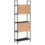 Librería de 5 estantes madera ingeniería negro 60,5x24x166,5 cm de , Librerías y estanterías - Ref: Foro24-838863, Precio: 38...