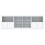 Sideboard mit LED-Lichtern weiß 202x37x67 cm von , Sideboards - Ref: Foro24-3209044, Preis: 230,26 €, Rabatt: %