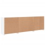 Aparador con luces LED blanco 202x37x67 cm by , Sideboards - Ref: Foro24-3209044, Price: 222,86 €, Discount: %