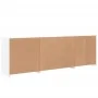 Aparador con luces LED blanco 202x37x67 cm de , Aparadores - Ref: Foro24-3209044, Precio: 229,54 €, Descuento: %
