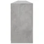 Aparador con luces LED gris hormigón 283x37x67 cm de , Aparadores - Ref: Foro24-3209019, Precio: 266,65 €, Descuento: %
