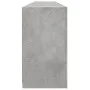 Aparador con luces LED gris hormigón 202x37x67 cm by , Sideboards - Ref: Foro24-3209012, Price: 202,23 €, Discount: %